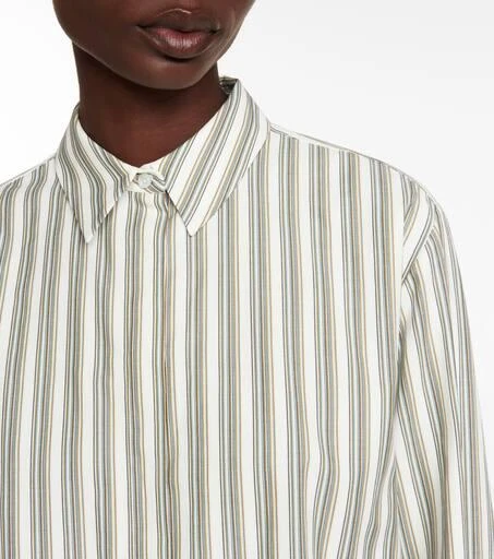商品Loro Piana|条纹棉质衬衫,价格¥7823,第5张图片详细描述