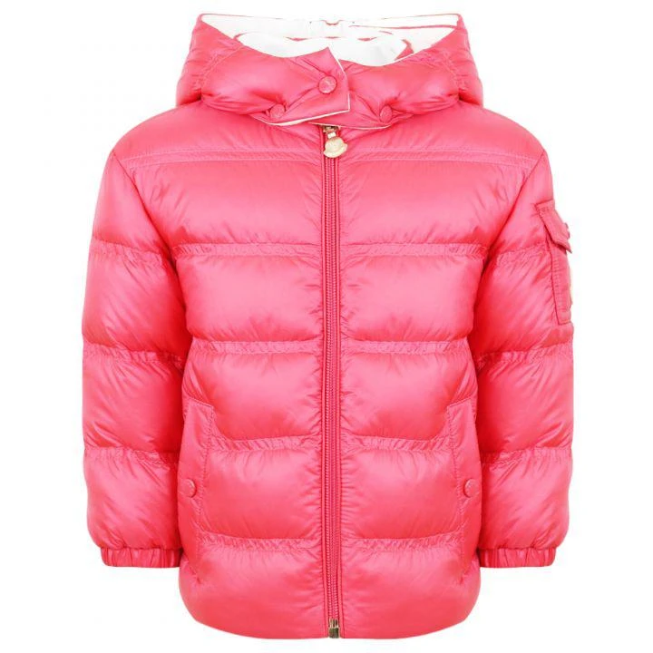 商品Moncler|Coral Pink Selen Down Jacket,价格¥2321,第1张图片