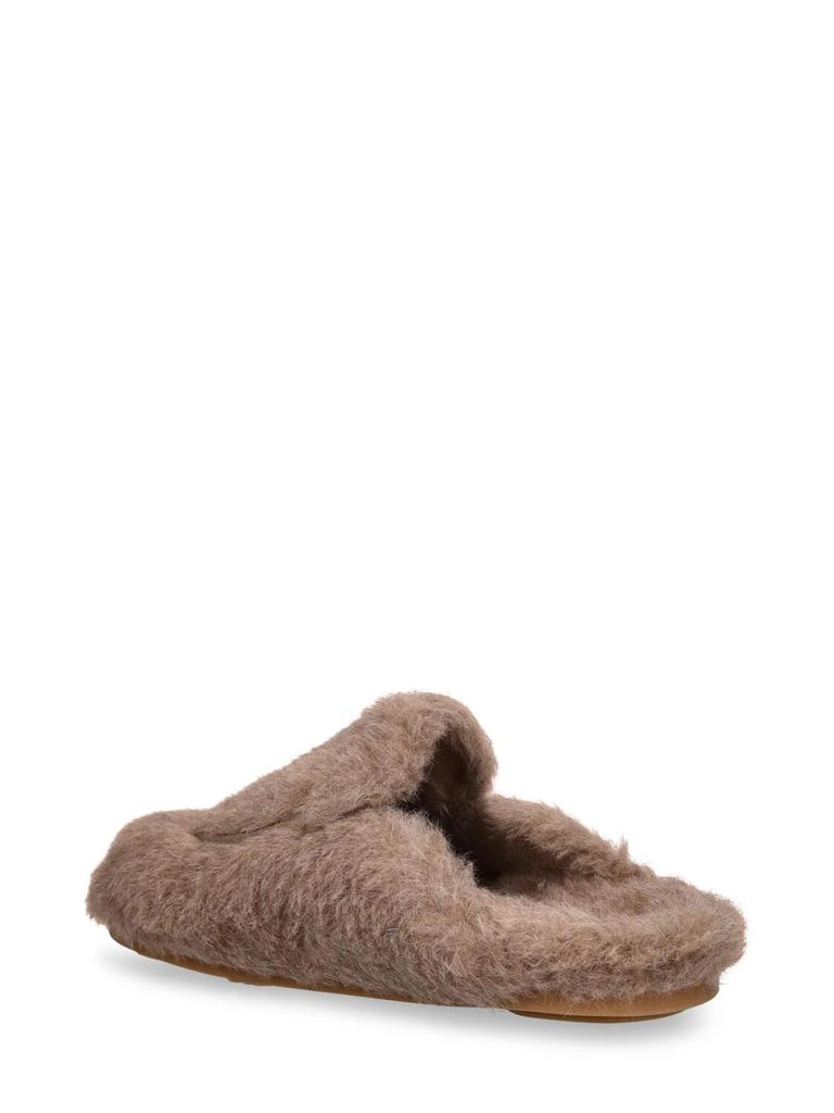 商品Max Mara|10mm Teddy Cashmere & Silk Mules,价格¥3613,第3张图片详细描述