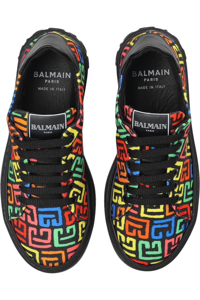 関税送料込 BALMAIN Wavy Sneaker Balmain Sneakers with logo - BeyondStyle
