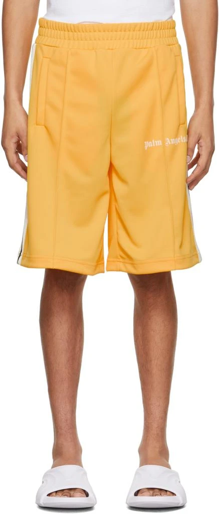 商品Palm Angels|Yellow Classic Track Shorts,价格¥1250,第1张图片