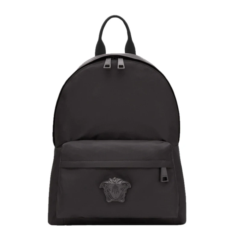 商品Versace|VERSACE 范思哲 男士黑色尼龙双肩包 DFZ5350-DNYLV-KNN,价格¥4667,第1张图片