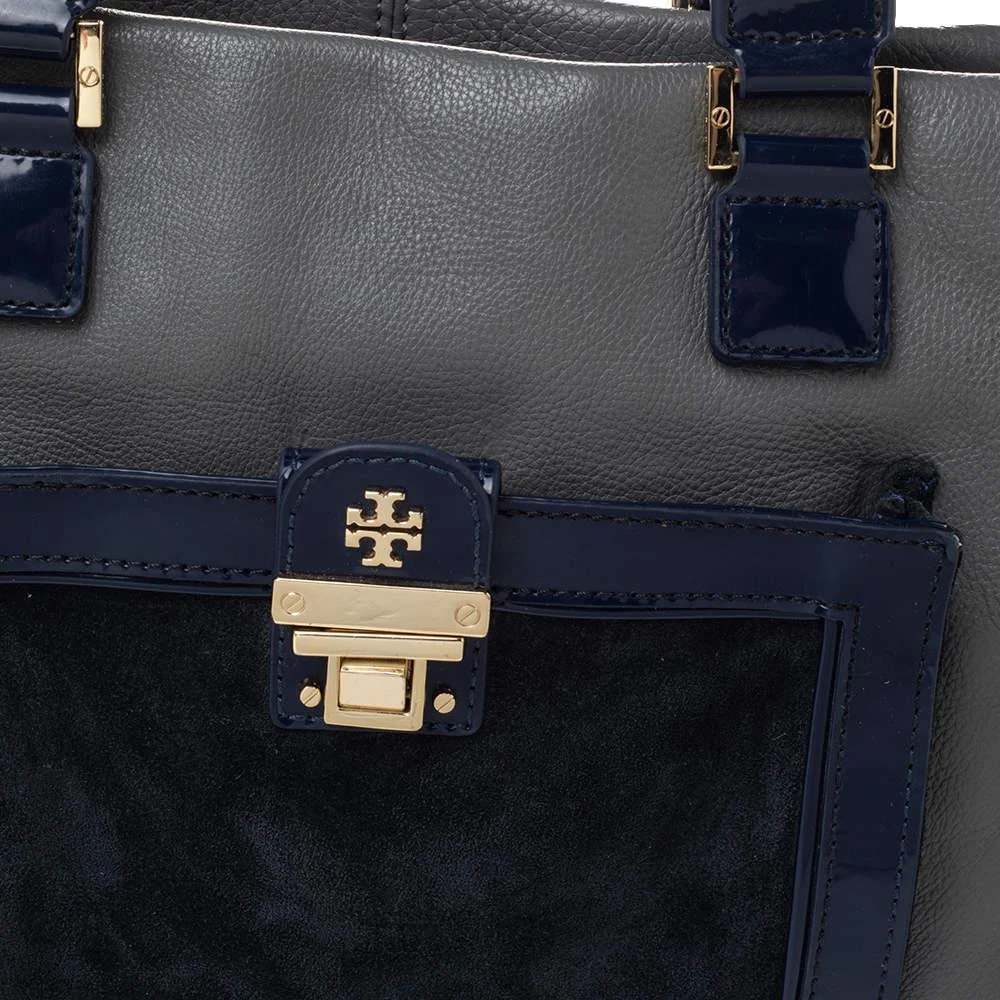 商品[二手商品] Tory Burch|Tory Burch Multicolor Suede And Leather Tote,价格¥2033,第5张图片详细描述