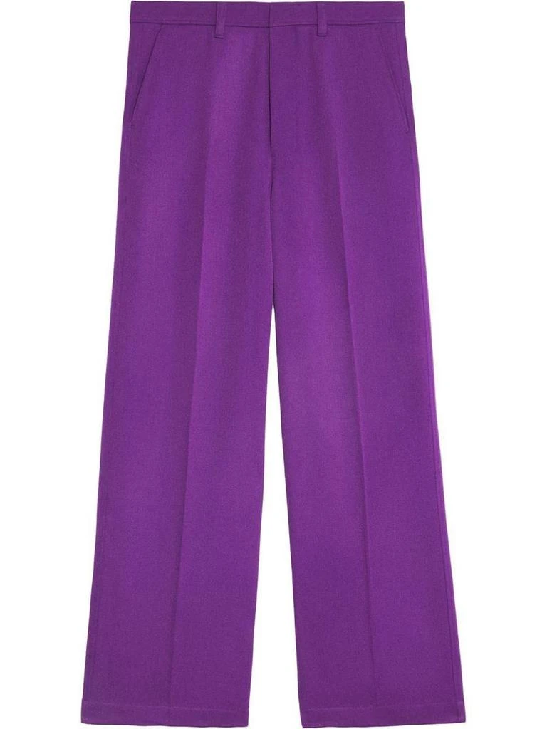 商品AMI|AMI PARIS wide-leg tailored trousers,价格¥2836,第1张图片