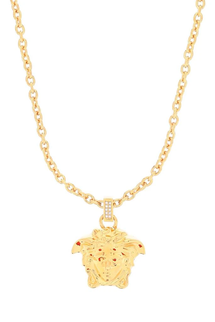 商品Versace|La Medusa Necklace With Crystals,价格¥2559,第2张图片详细描述