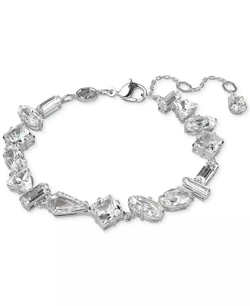 商品Swarovski|Rhodium-Plated Mixed Crystal Flex Bracelet,价格¥1376,第1张图片