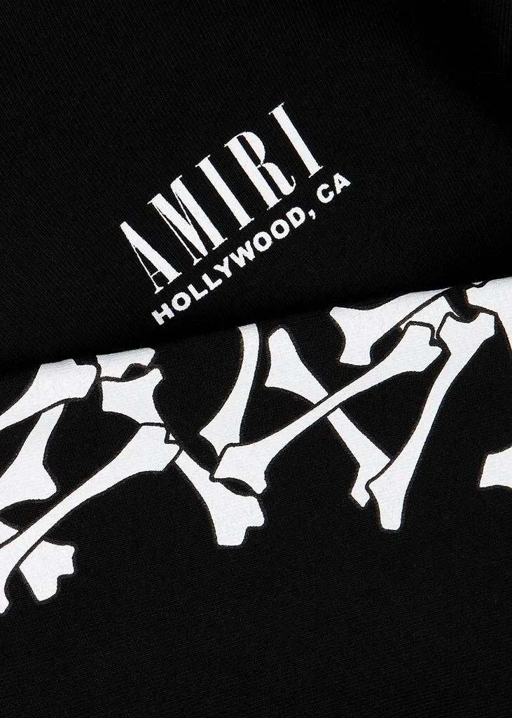 商品AMIRI|KIDS Bones printed hooded cotton sweatshirt (6-12 years),价格¥1772,第2张图片详细描述
