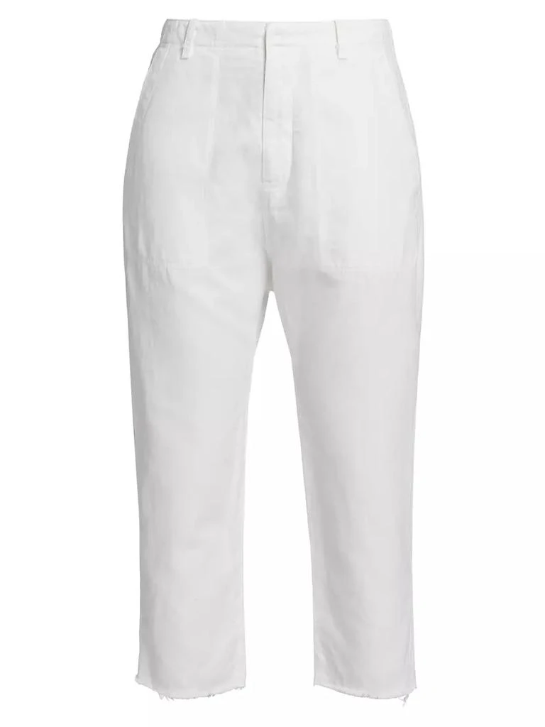 商品Nili Lotan|Luna Cotton-Linen Pants,价格¥661,第1张图片