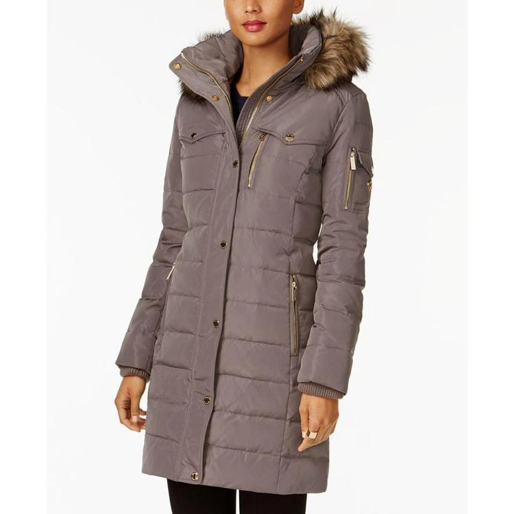 商品Michael Kors|MICHAEL  Faux-Fur-Trim Down Puffer Coat,价格¥1360,第1张图片