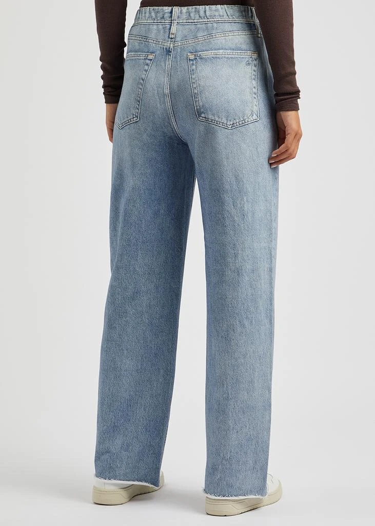 商品Rag & Bone|Miramar jeans-effect cotton trousers,价格¥1829,第3张图片详细描述