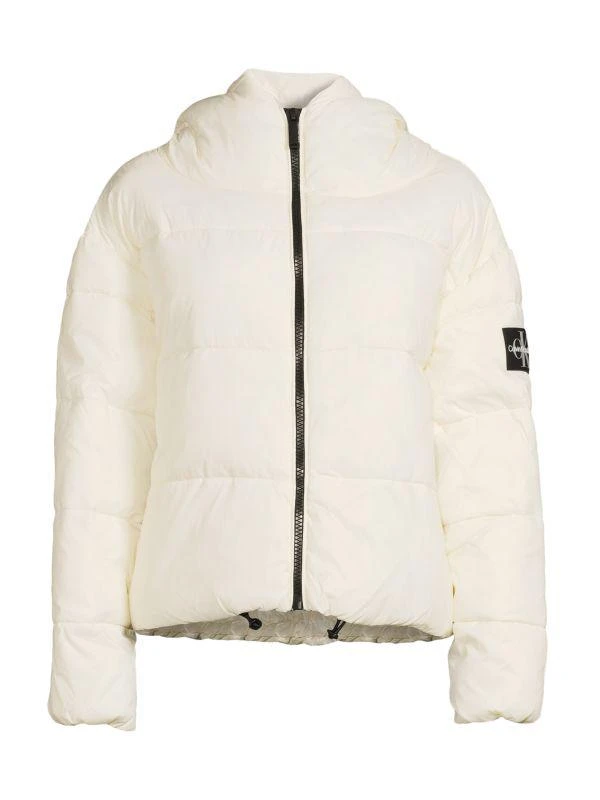 商品Calvin Klein|Boxy Hooded Puffer Jacket,价格¥456,第3张图片详细描述