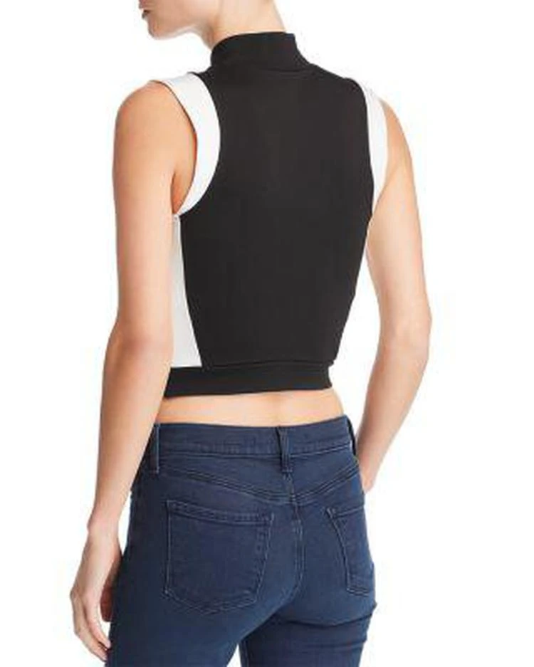 商品KENDALL & KYLIE|Sleeveless Cropped Top,价格¥130,第2张图片详细描述