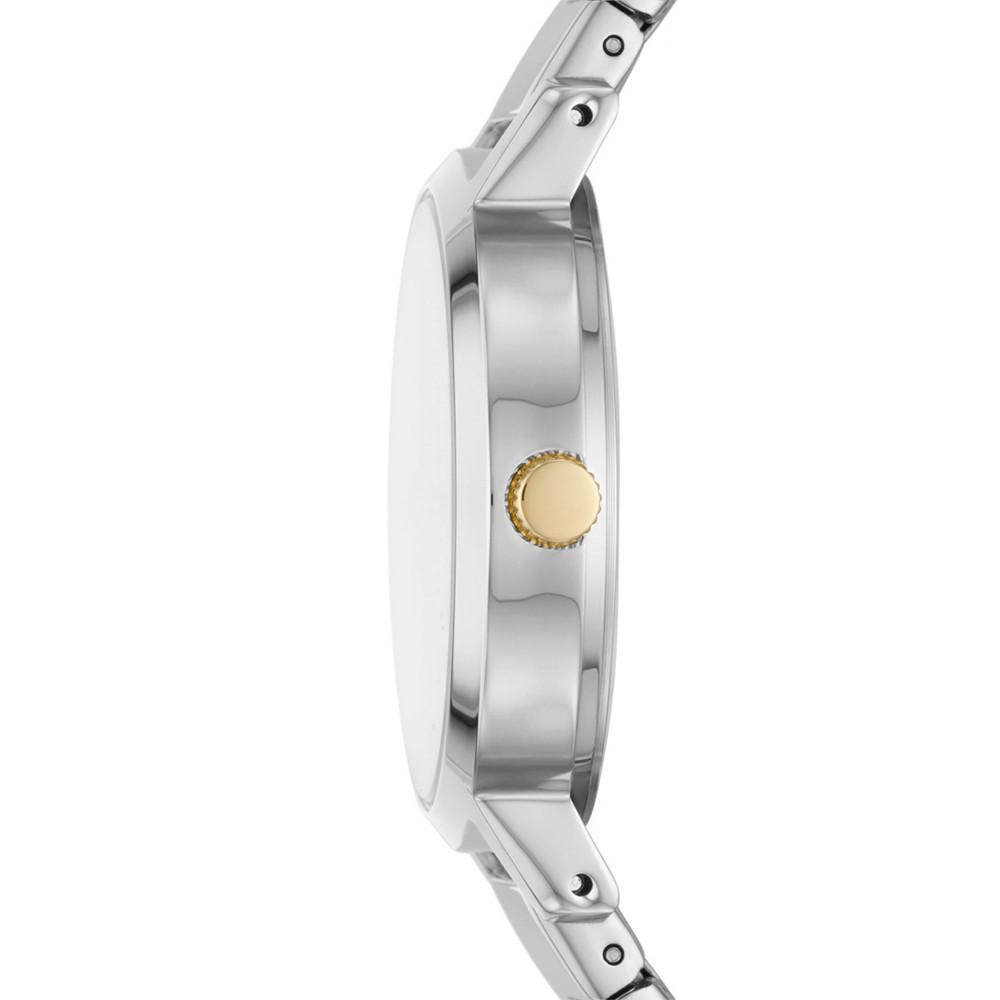 Women's The Modernist Three-Hand Two-tone Stainless Steel Bracelet Watch 32mm商品第2张图片规格展示