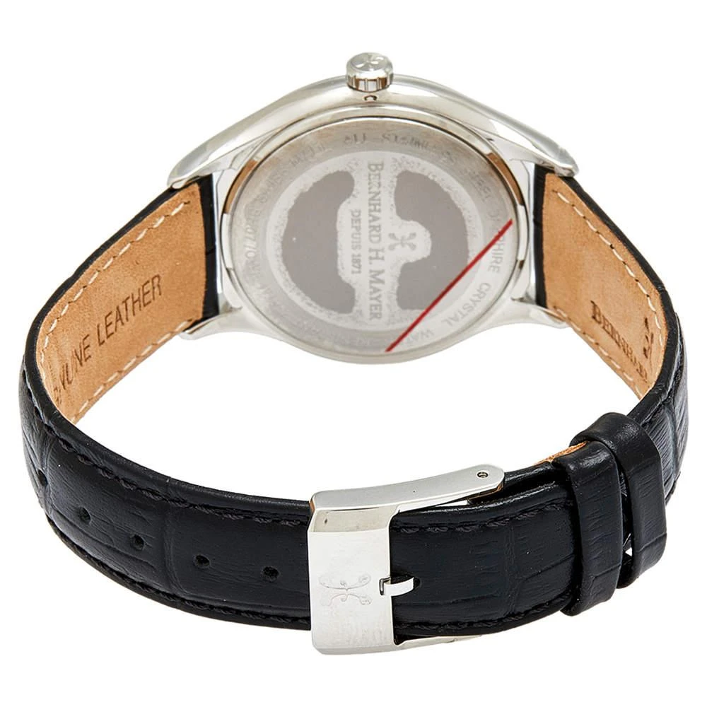 商品[二手商品] Bernhard H. Mayer|Bernhard H.Mayer Mother of Pearl Stainless Steel Muses Ladies Women's Wristwatch 36 mm,价格¥4043,第5张图片详细描述