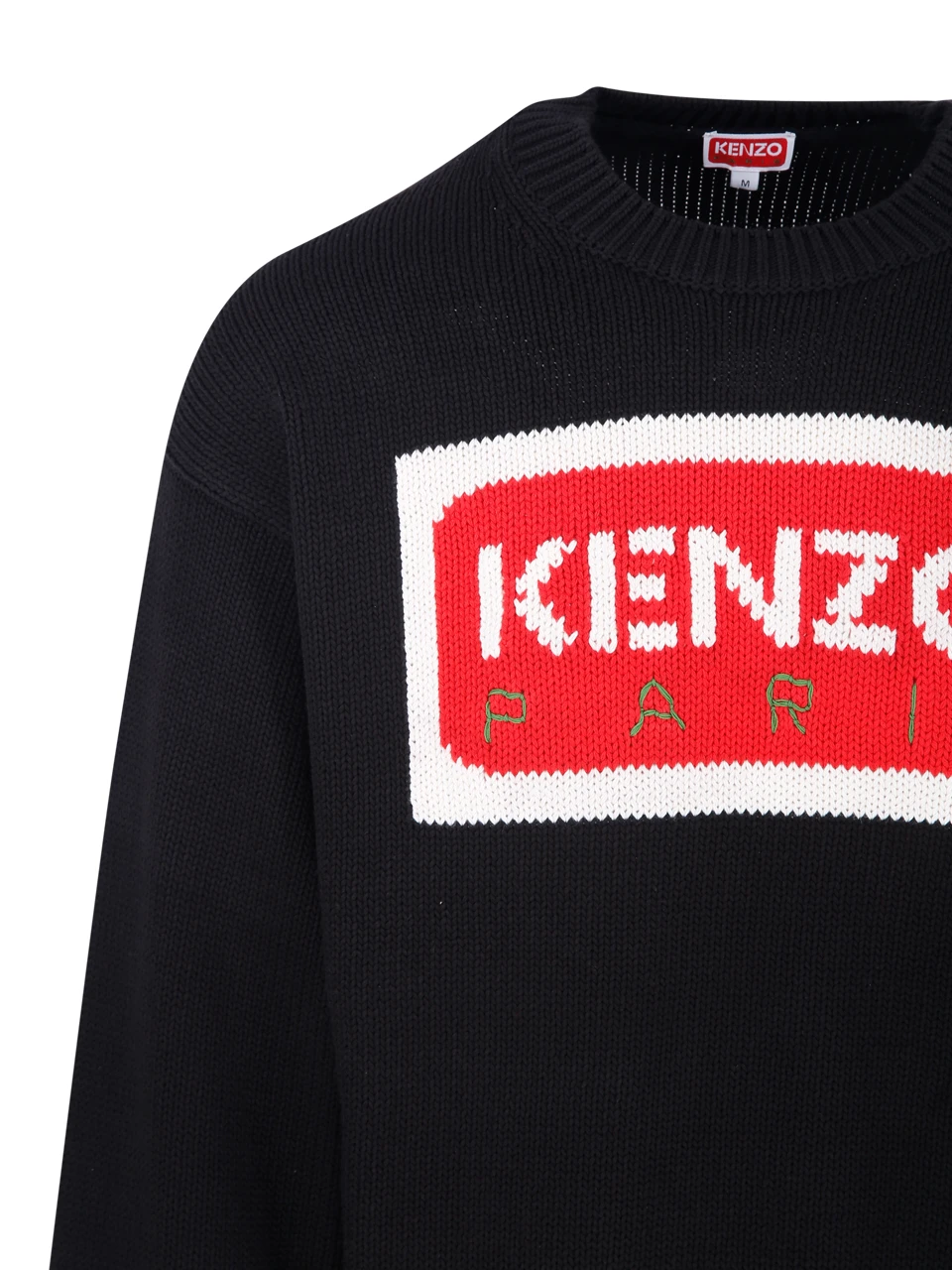 商品Kenzo|Kenzo 男士针织毛衣 FD55PU3833LA99J 黑色,价格¥1514,第5张图片详细描述