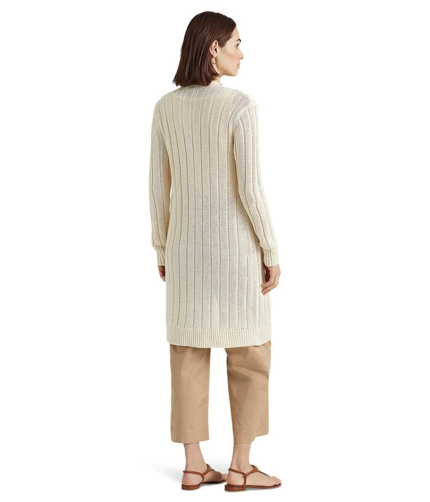 商品Ralph Lauren|Petite Cotton-Linen Cardigan,价格¥1469,第2张图片详细描述