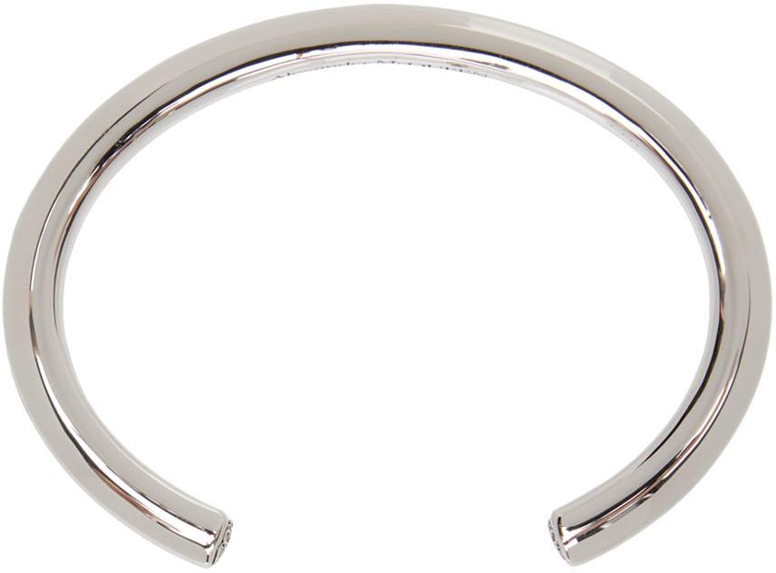 Silver Open Cuff Bracelet商品第2张图片规格展示