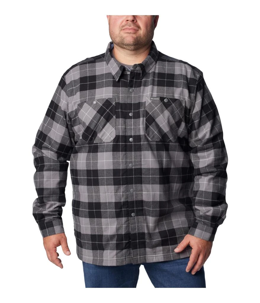 商品Columbia|Big & Tall Cornell Woods™ Fleece Lined Shirt Jacket,价格¥388,第1张图片