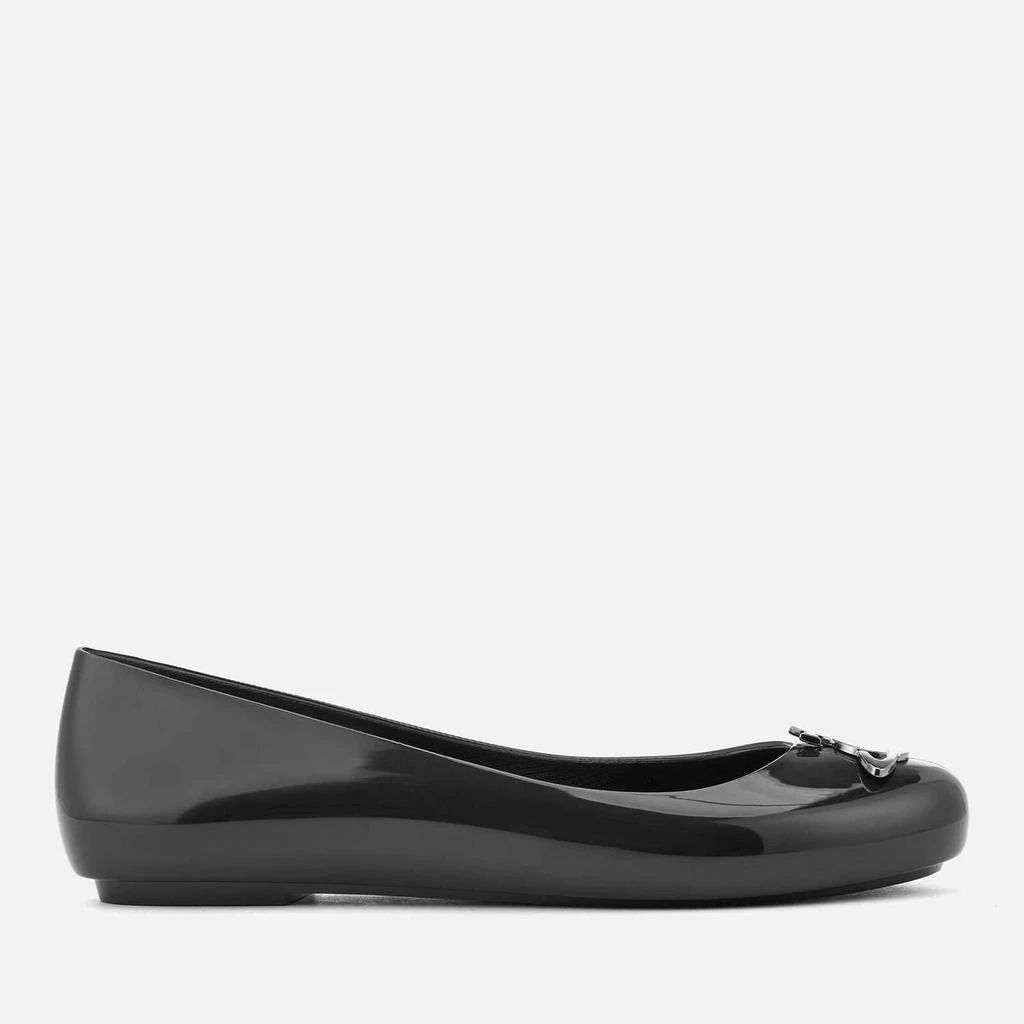 商品Vivienne Westwood|Vivienne Westwood for Melissa Women's Space Love 19 Ballet Flats - Black/Gun Orb,价格¥669,第1张图片