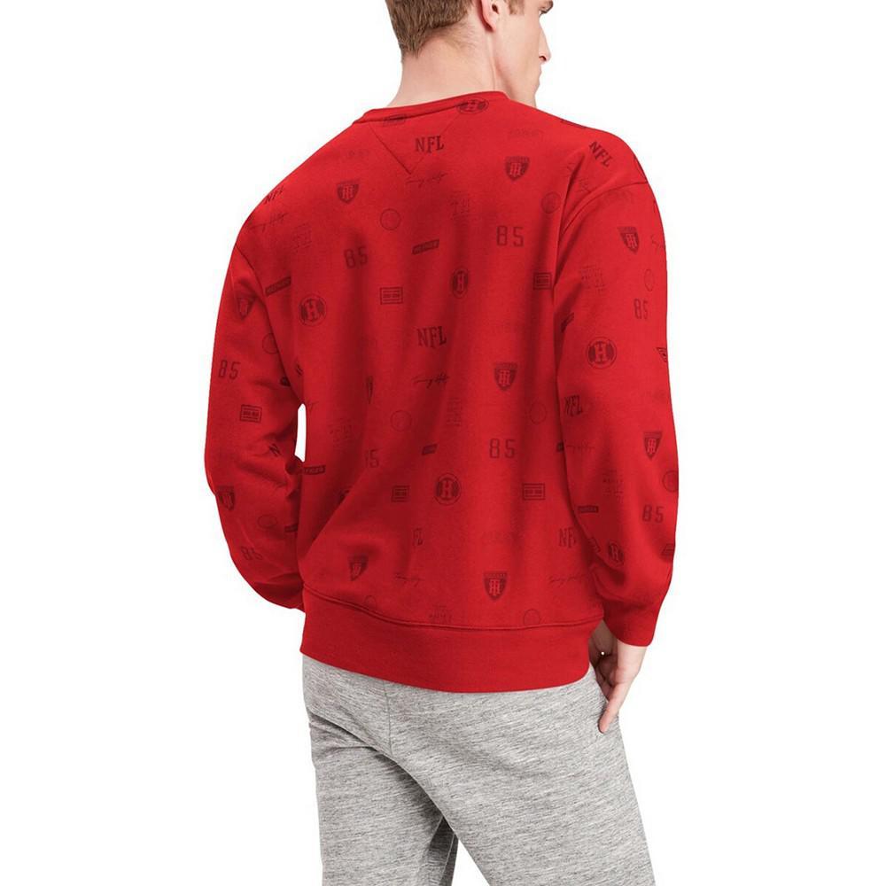 商品Tommy Hilfiger|Men's Red Tampa Bay Buccaneers Reid Graphic Pullover Sweatshirt,价格¥585,第4张图片详细描述