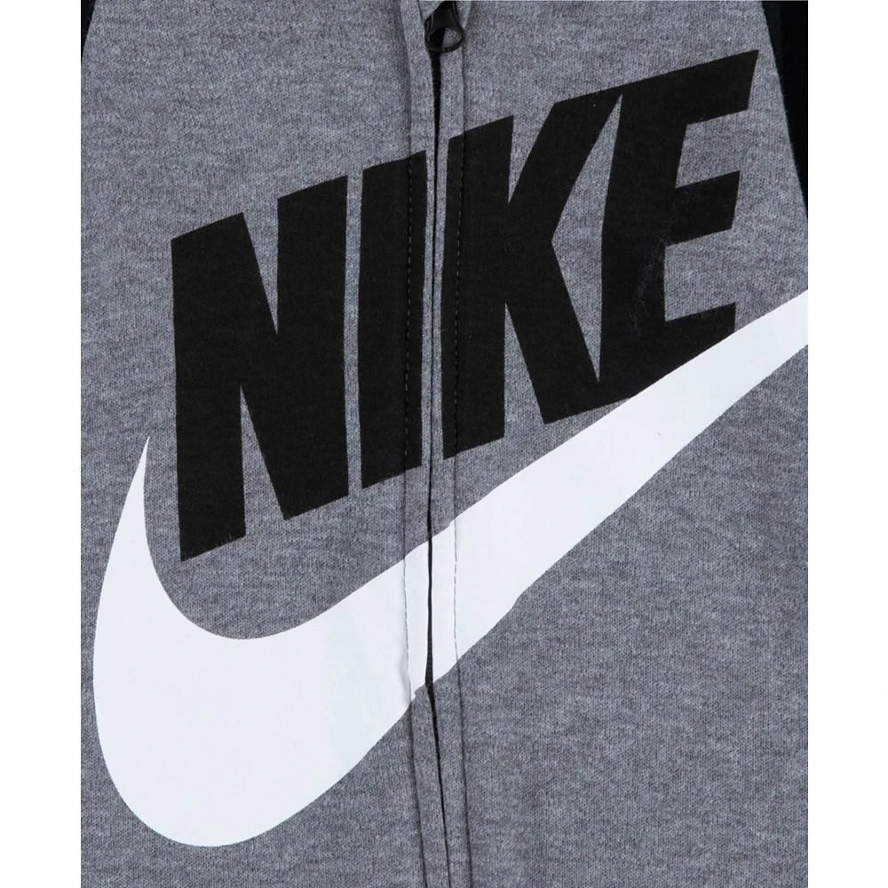 商品NIKE|Baby Boys Raglan Footed Coveralls,价格¥112,第4张图片详细描述