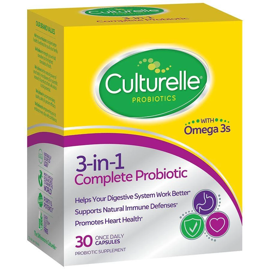 商品Culturelle|3-in-1 Complete Probiotic Daily Formula,价格¥164,第3张图片详细描述