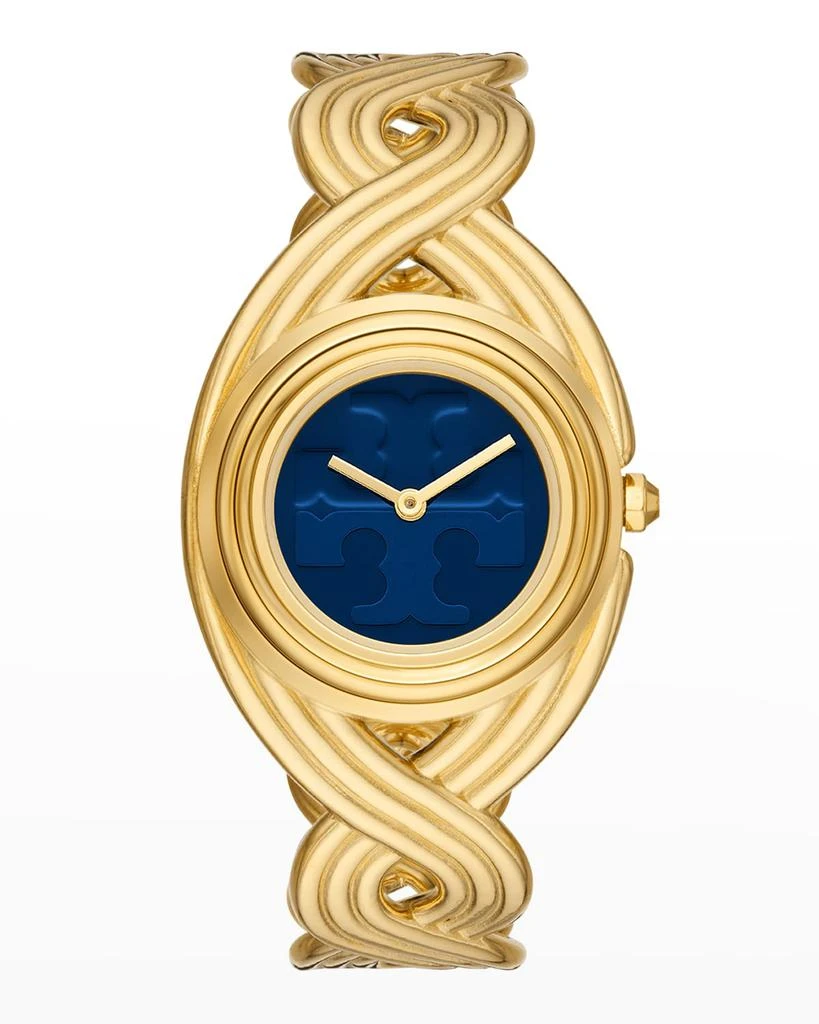 商品Tory Burch|The Miller Gold-Tone Bangle Watch,价格¥2278,第1张图片