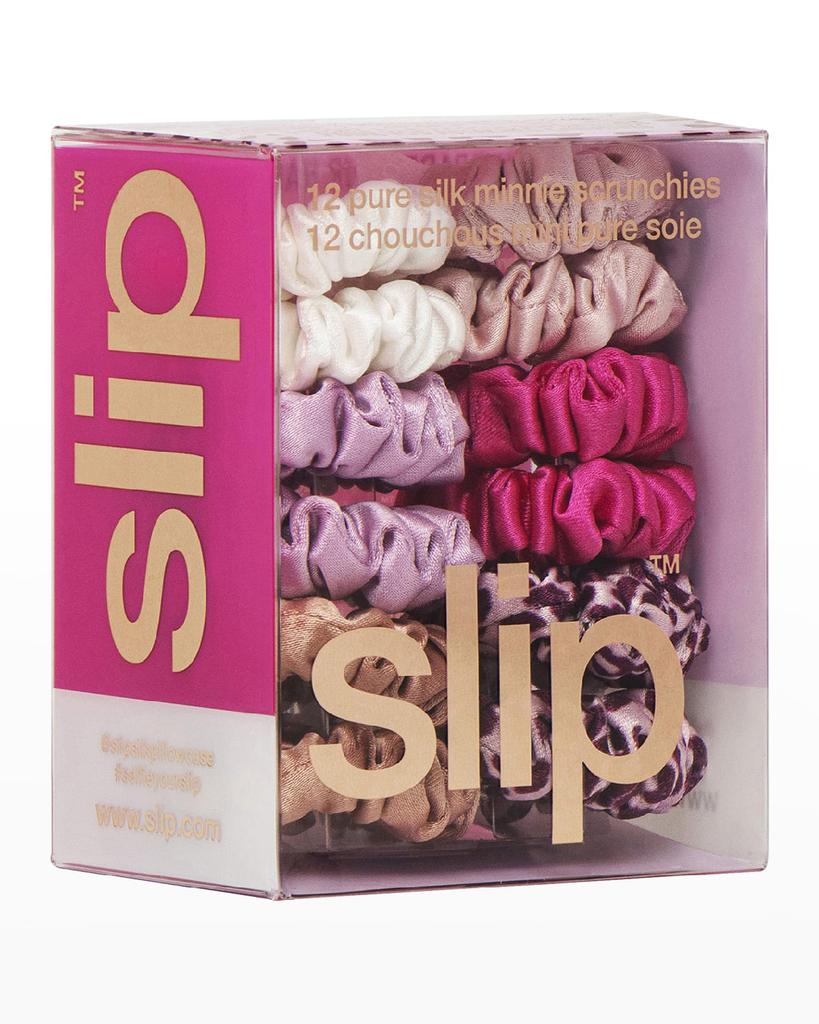 Pure Silk Skinny Scrunchies, 6 Pack商品第3张图片规格展示