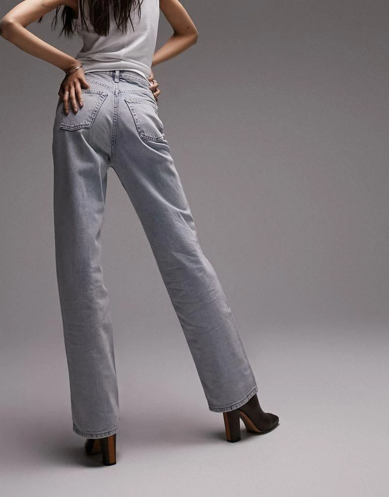 商品Topshop|Topshop Kort jeans in bleach,价格¥202,第3张图片详细描述