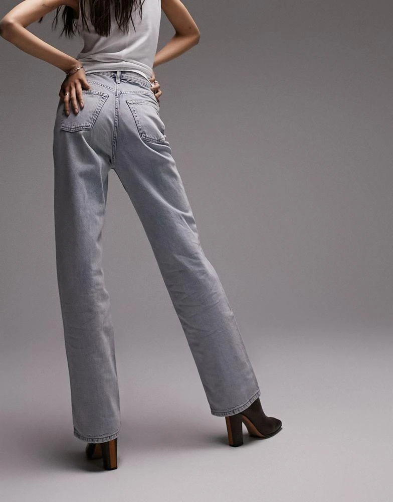 商品Topshop|Topshop Kort jeans in bleach,价格¥205,第3张图片详细描述