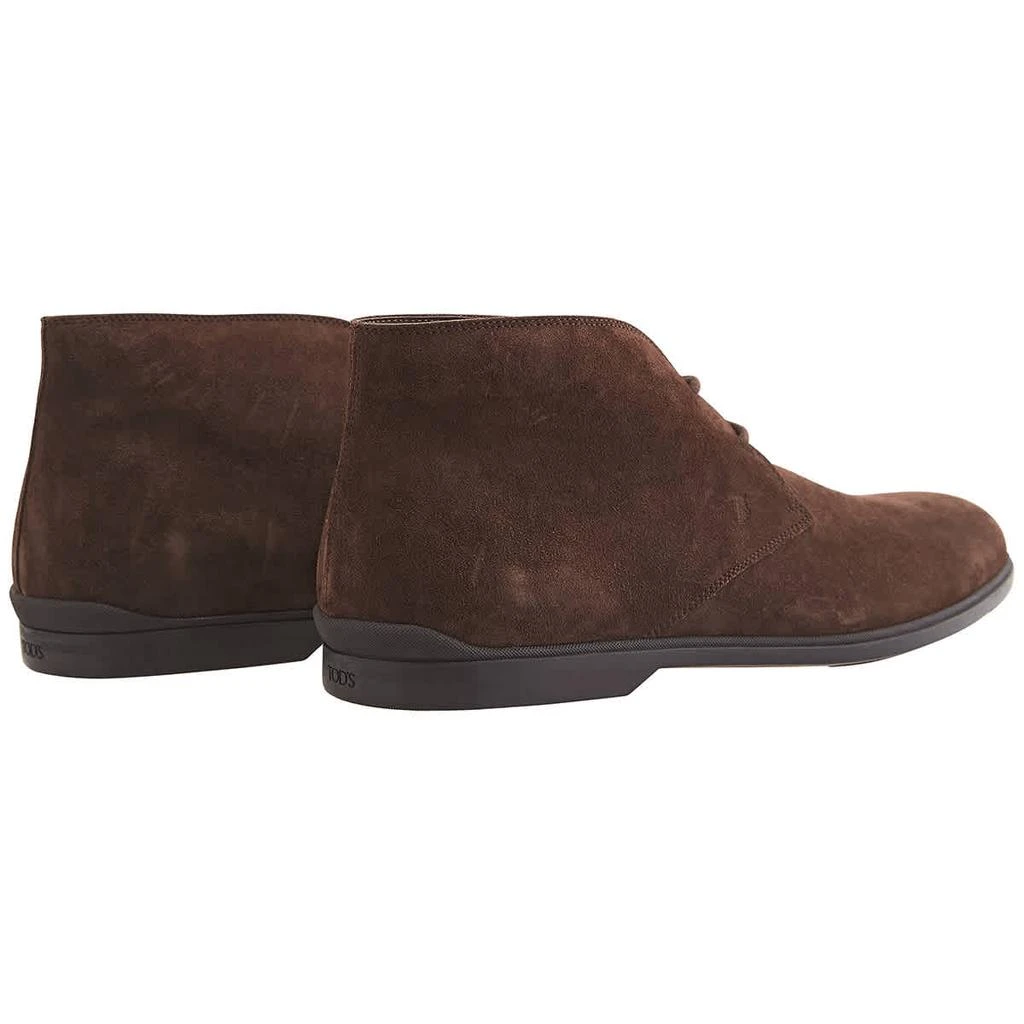 商品Tod's|Men's Dark Brown Suede Desert Boots,价格¥2510,第3张图片详细描述