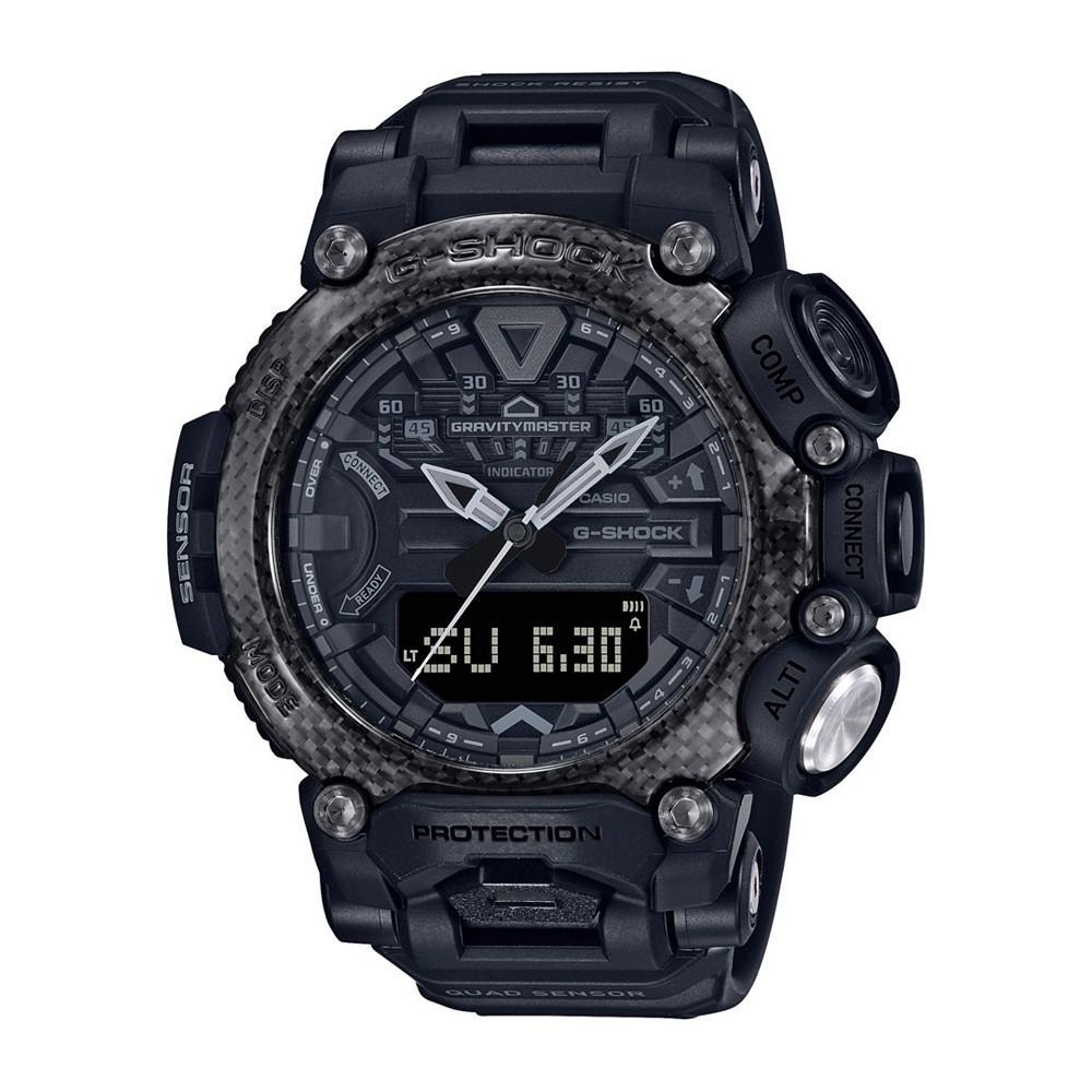 商品G-Shock|Men's Master of G Black Resin Watch 54.1mm,价格¥2605,第1张图片