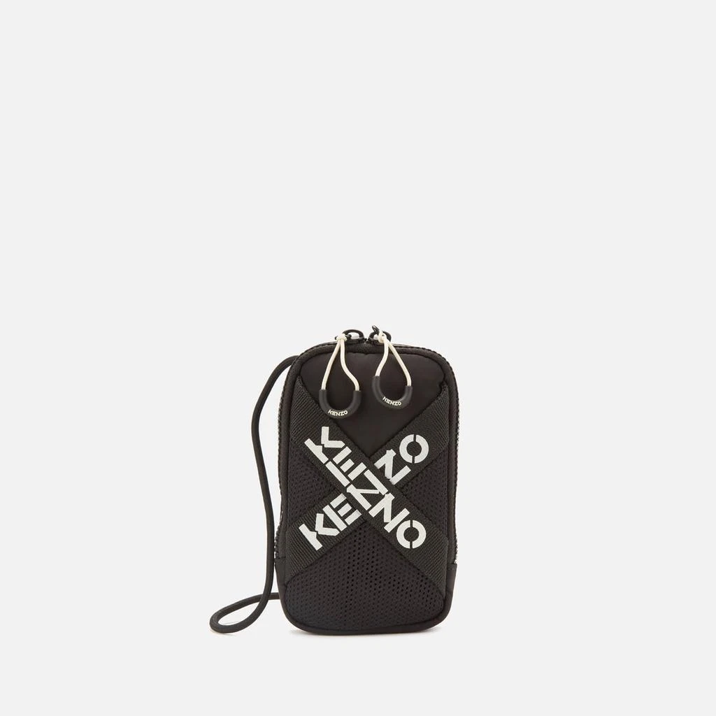 商品Kenzo|Men's Sport Phoneholder on Strap - Black,价格¥149,第1张图片