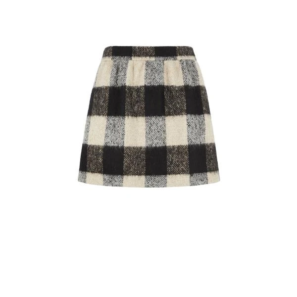 商品RED Valentino|Check wool mini skirt,价格¥1042,第1张图片