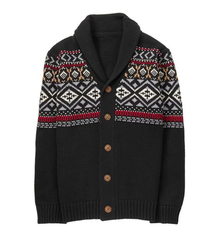 商品Gymboree|Fair Isle 青果领开衫,价格¥155,第1张图片