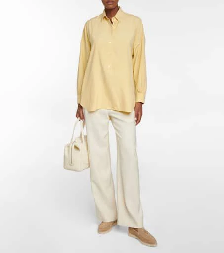 商品Loro Piana|Sveva真丝府绸衬衫,价格¥16363,第2张图片详细描述