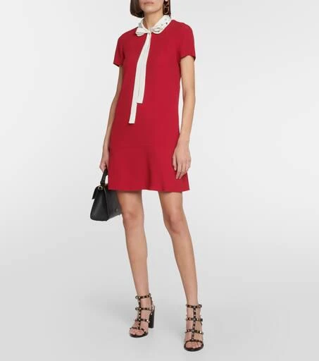 商品RED Valentino|刺绣绉纱迷你连衣裙,价格¥3784,第2张图片详细描述