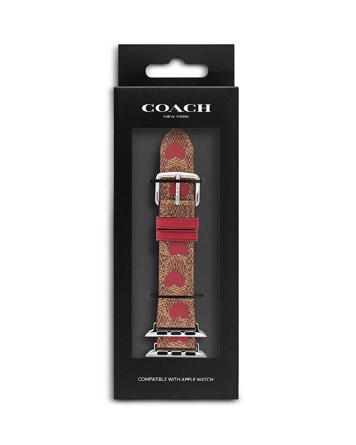 商品Coach|Apple Watch® Canvas Strap,价格¥525,第3张图片详细描述