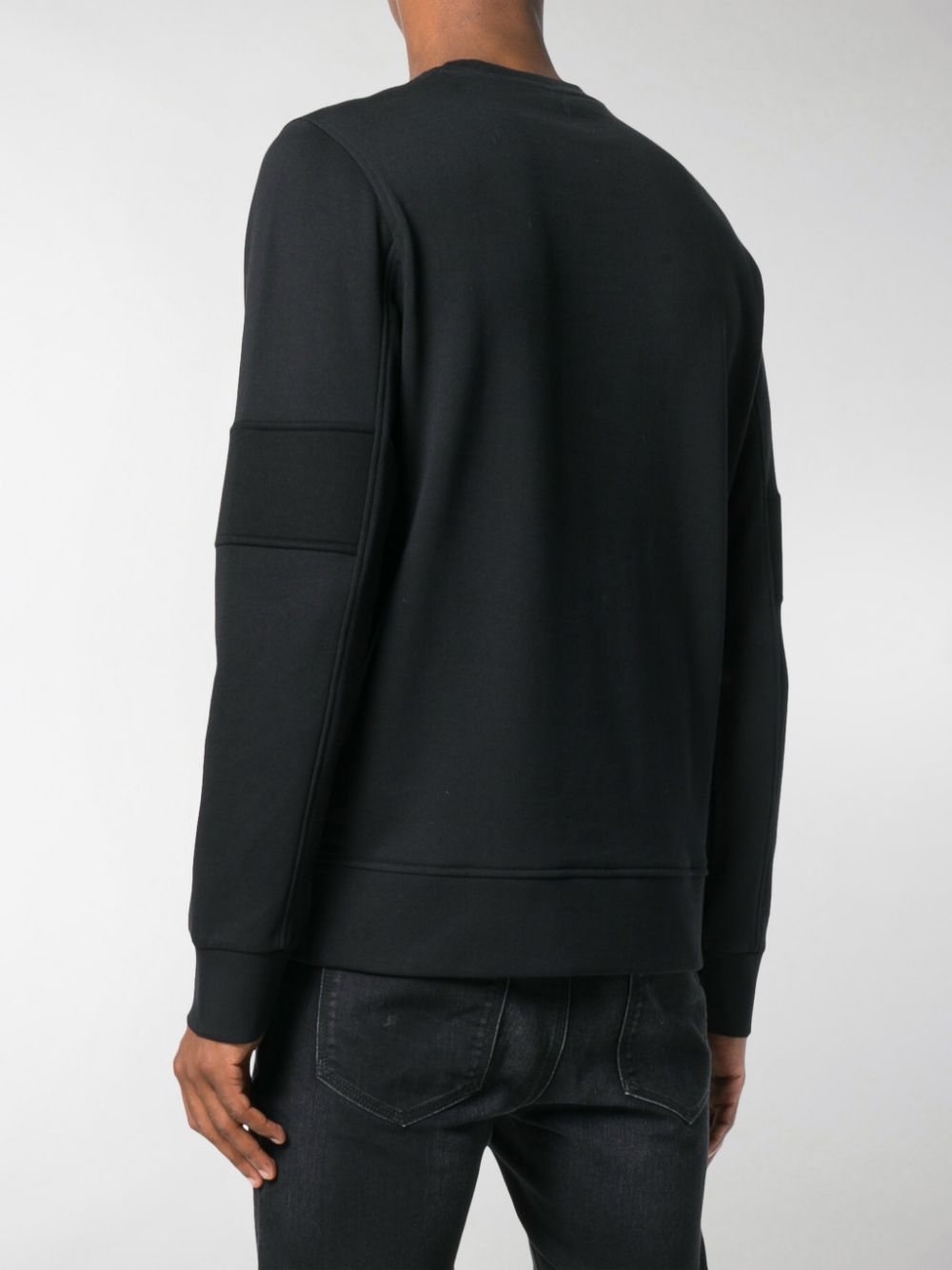NEIL BARRETT 男士黑色卫衣 BJS411C-H508P-1495商品第3张图片规格展示