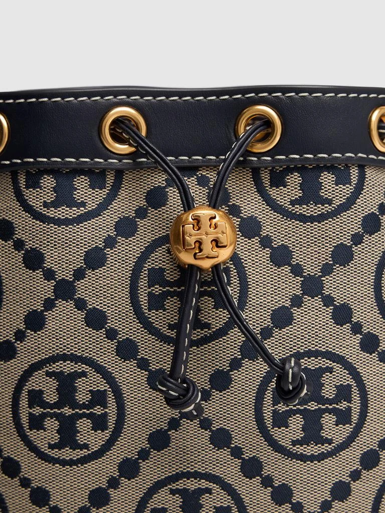 商品Tory Burch|T Monogram Jacquard Bucket Bag,价格¥3698,第4张图片详细描述