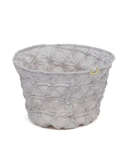 商品UNDERCONTROL STUDIO|Stand Bucket Hat - Flower Embo (Fog Gray),价格¥501,第4张图片详细描述