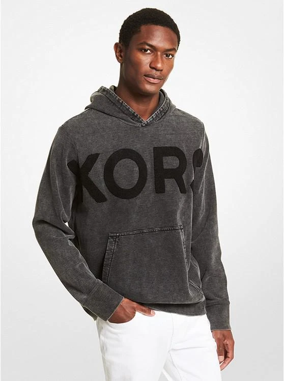 商品Michael Kors|Logo Acid Wash Cotton Hoodie,价格¥746,第1张图片
