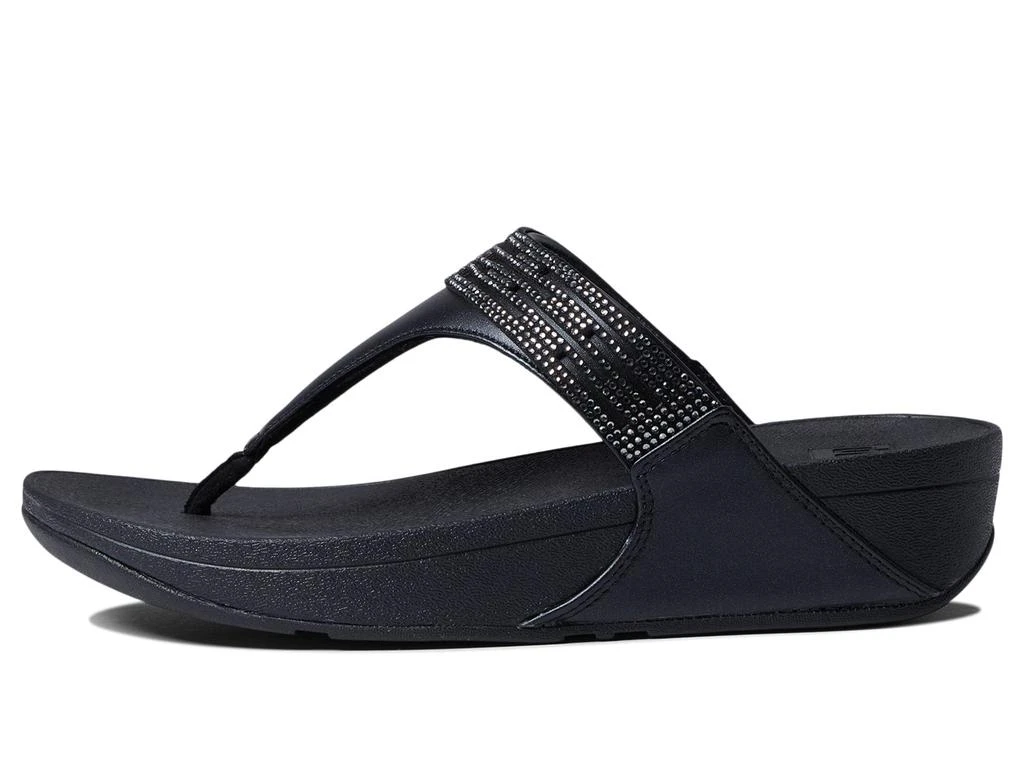 商品FitFlop|Lulu Laser Crystal Leather Toe Post Sandals,价格¥802,第4张图片详细描述