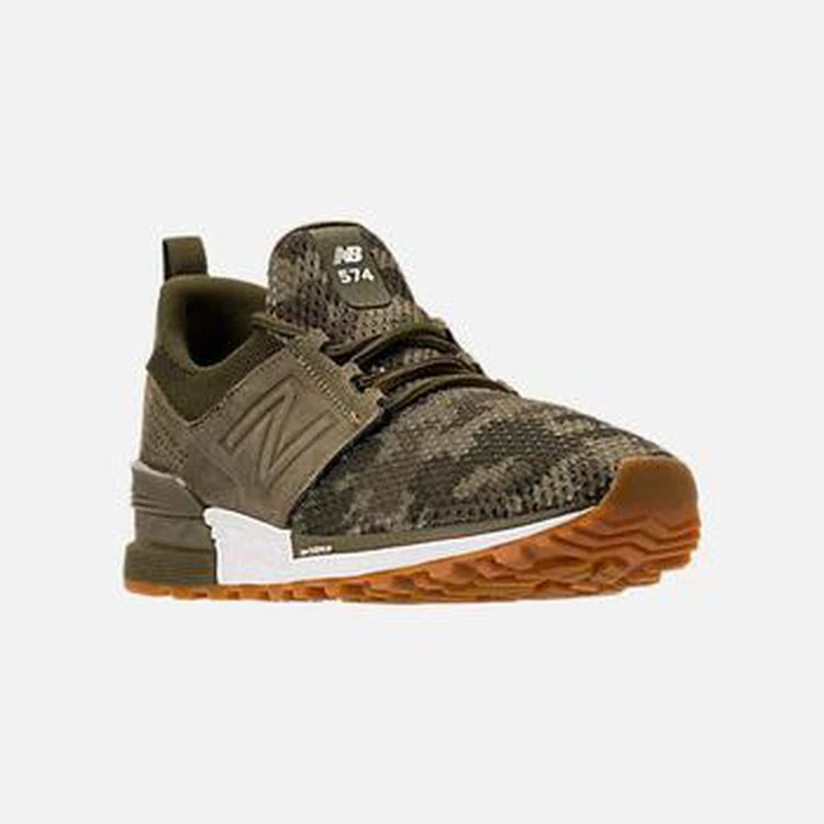 商品New Balance|Men's New Balance 574 Sport Camo Casual Shoes,价格¥372,第2张图片详细描述