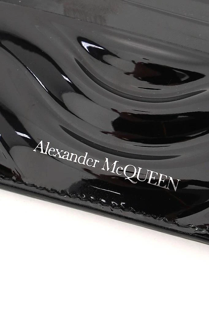 商品Alexander McQueen|PATENT LEATHER CARDHOLDER,价格¥793,第5张图片详细描述