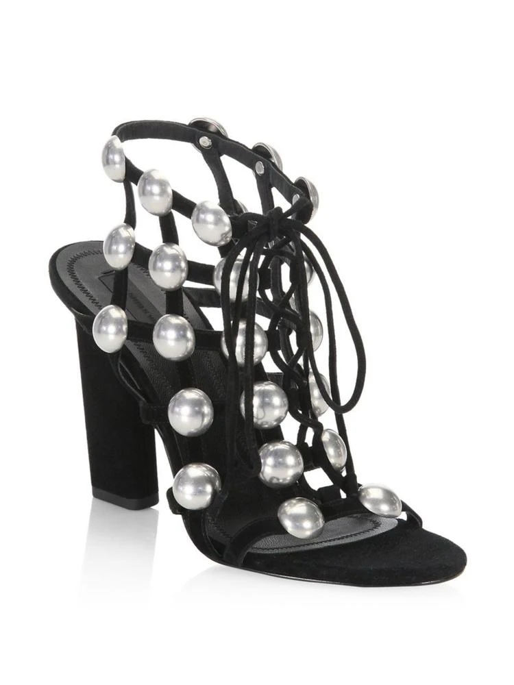 商品Alexander Wang|Rubie Suede Sandals,价格¥5646,第1张图片