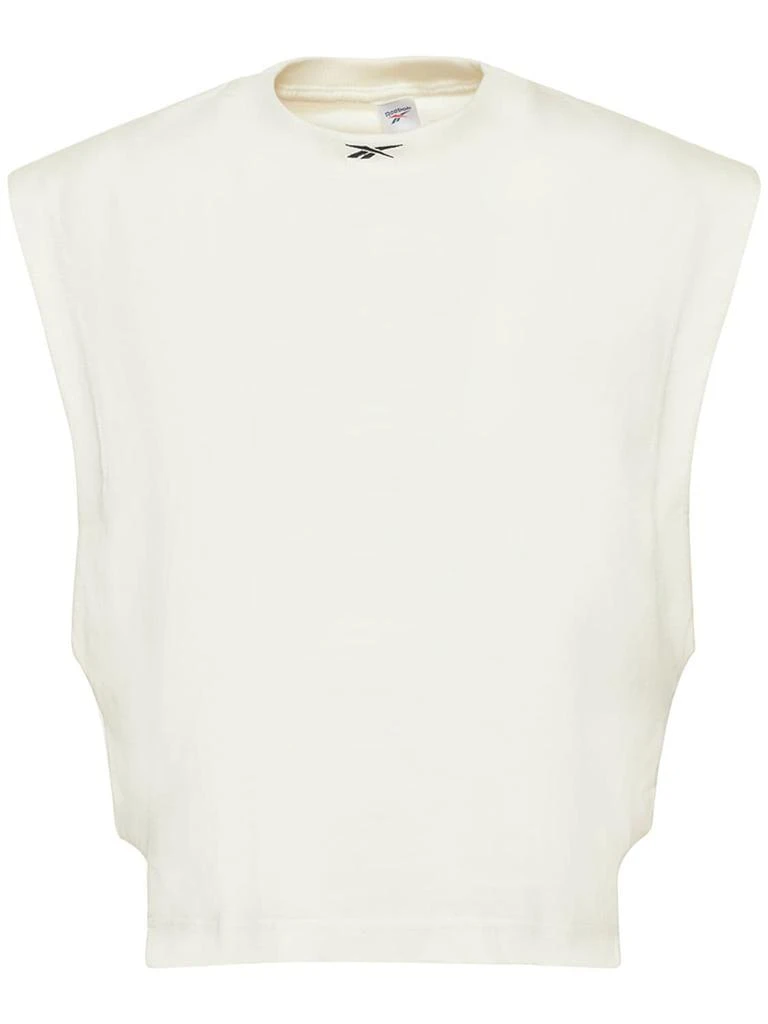 商品Reebok|Muscle Cropped Tank Top,价格¥130,第1张图片