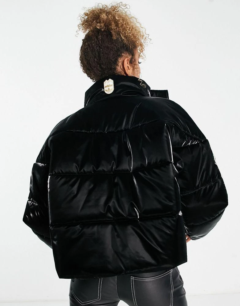 商品Adidas|adidas Originals 'ski chic' puffer jacket in black,价格¥1040,第2张图片详细描述