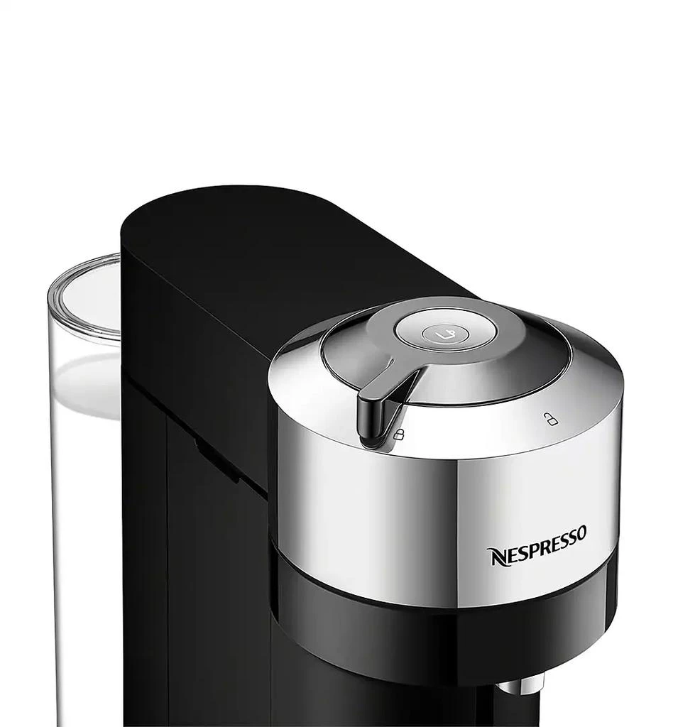 商品Nespresso|Vertuo Next Deluxe Coffee and Espresso Machine by De'Longhi, Chrome with Aeroccino Milk Frother,价格¥1355,第3张图片详细描述