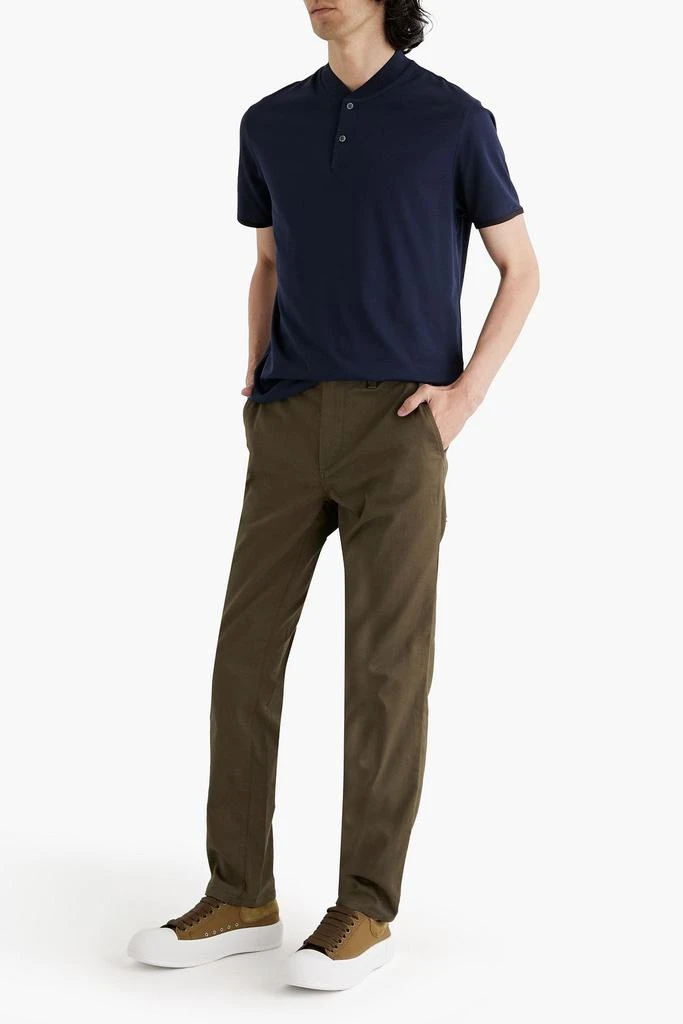 商品Theory|Berk  Pima cotton-blend jersey polo shirt,价格¥285,第2张图片详细描述